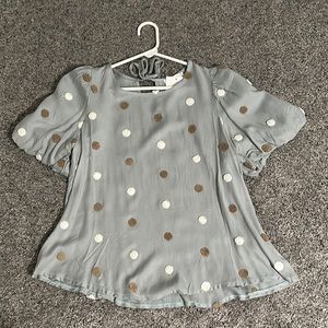 Rose & Remington Polka Dot Top NWT